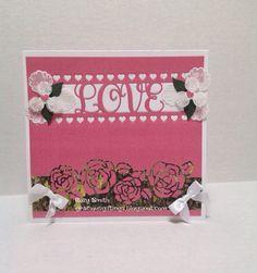 Frantic Stamper Precision Die - Love Card Band