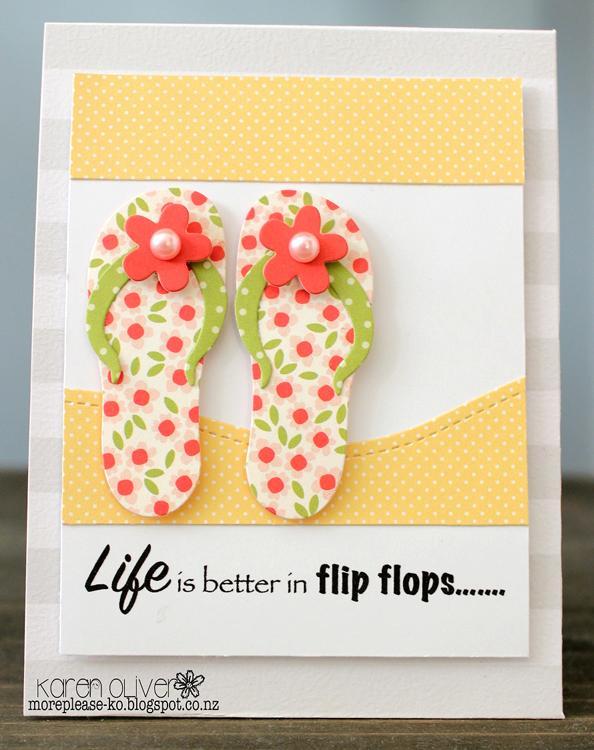 Frantic Stamper Precision Die - Flipflops