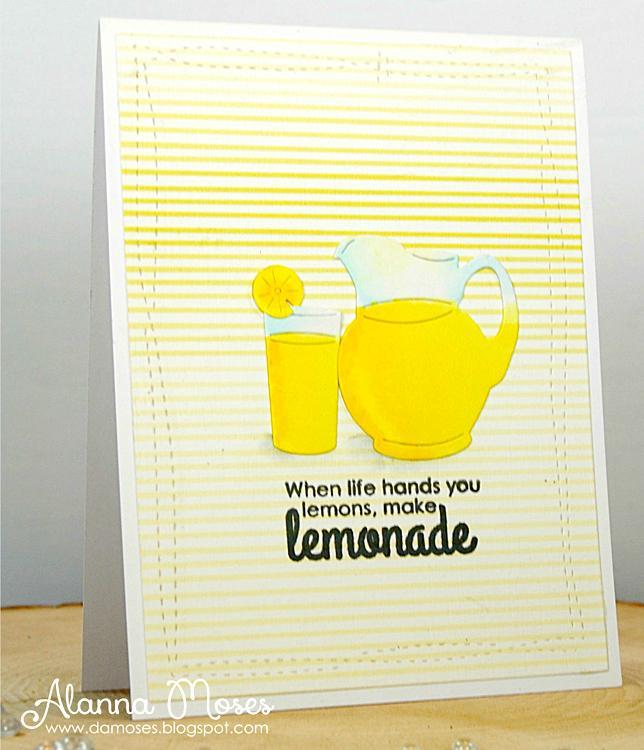 Frantic Stamper Precision Die - Lemonade Set