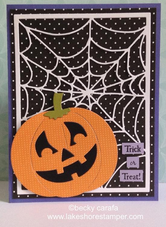 Frantic Stamper Precision Die - Spiderweb Card Panel