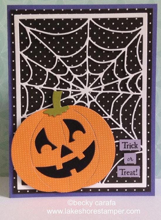 Frantic Stamper Precision Die - Large Pumpkin