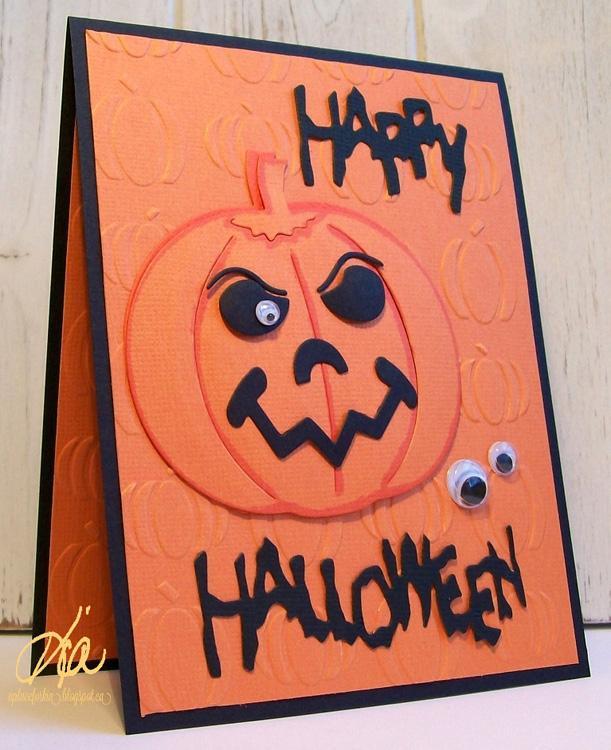 Frantic Stamper Precision Die - Large Pumpkin