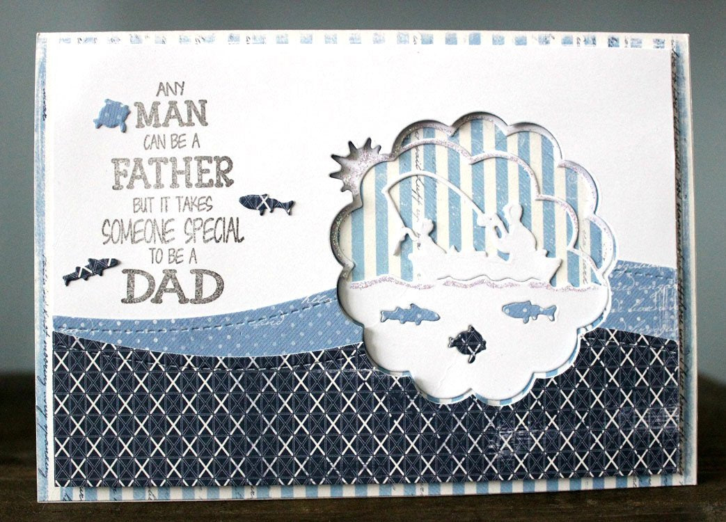 Frantic Stamper Clear Stamp Set - My Favorite Dad