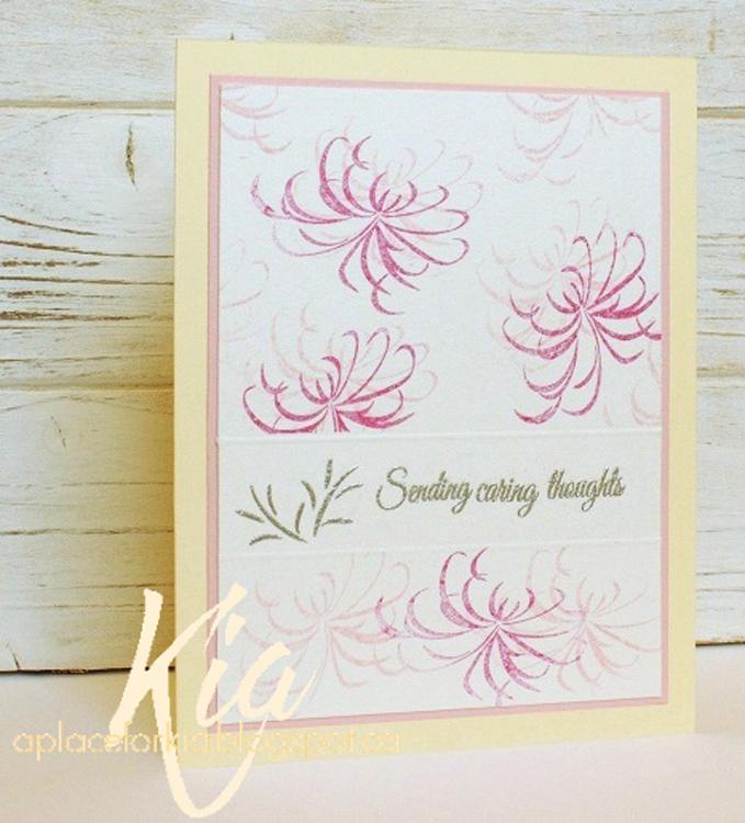 Frantic Stamper Clear Stamp Set - 3-Step Chrysanthemums