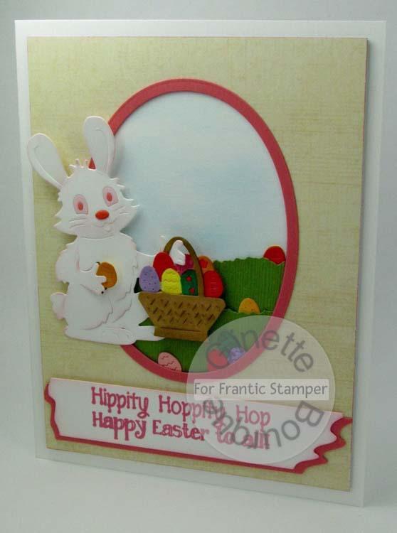 Frantic Stamper Clear Stamp Set - Eggstra Happy Easter