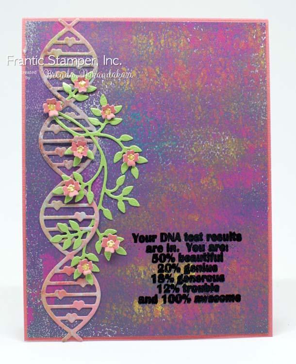 Frantic Stamper Clear Stamp Set - Our DNA