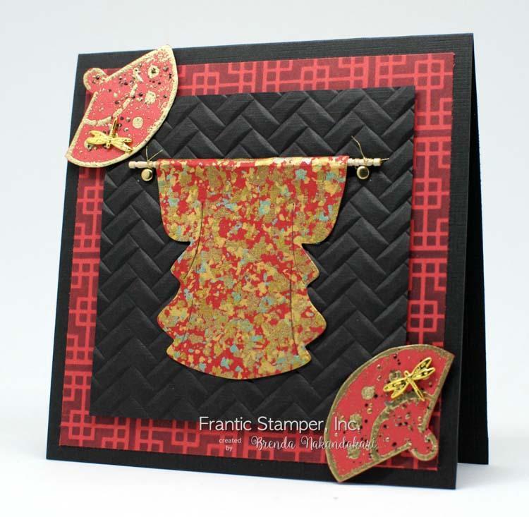 Frantic Stamper - 6"x6" Stencil - Asian Elements