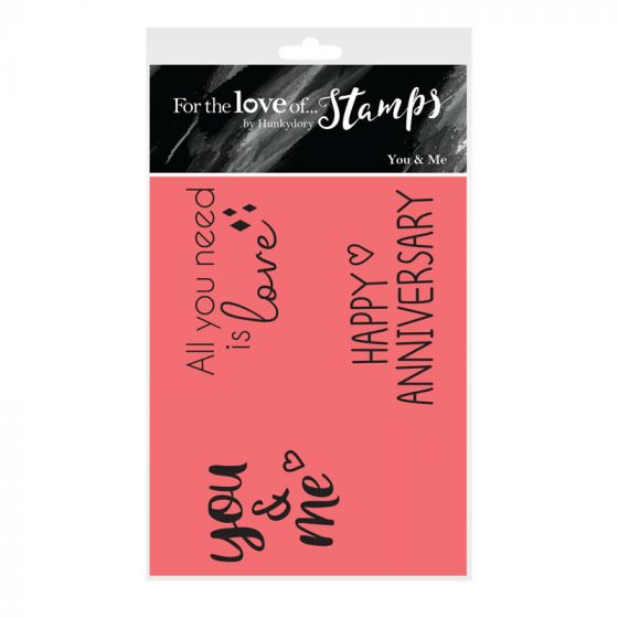 For the Love of Stamps - You & Me A7 Stamp