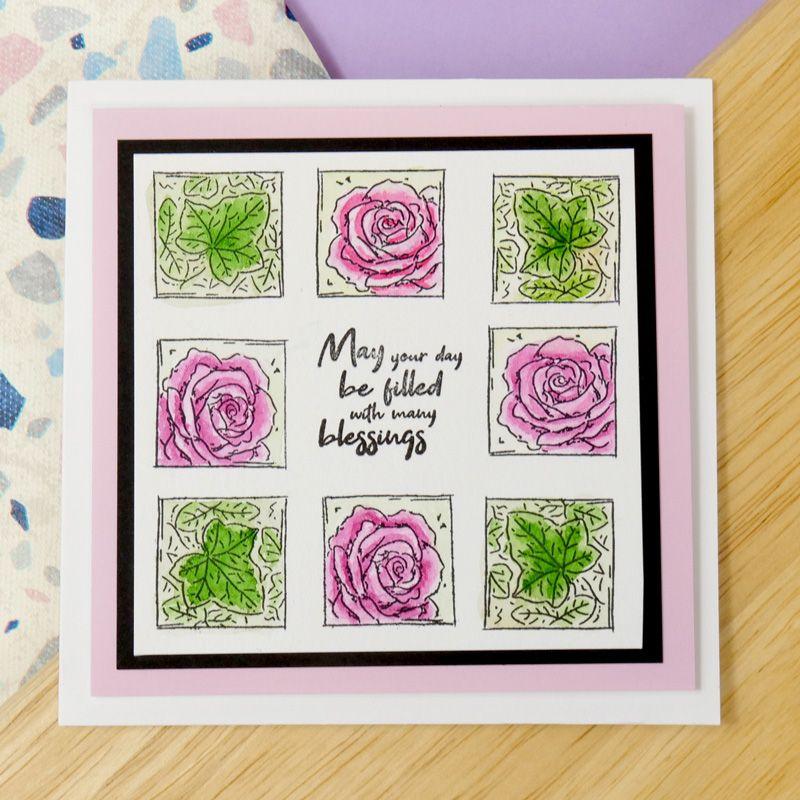 For the Love of Stamps - Village Church A6 Stamp Set