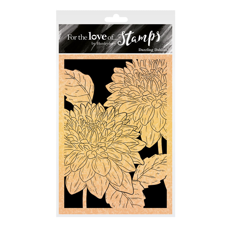 For The Love Of Stamps - Dazzling Dahlias