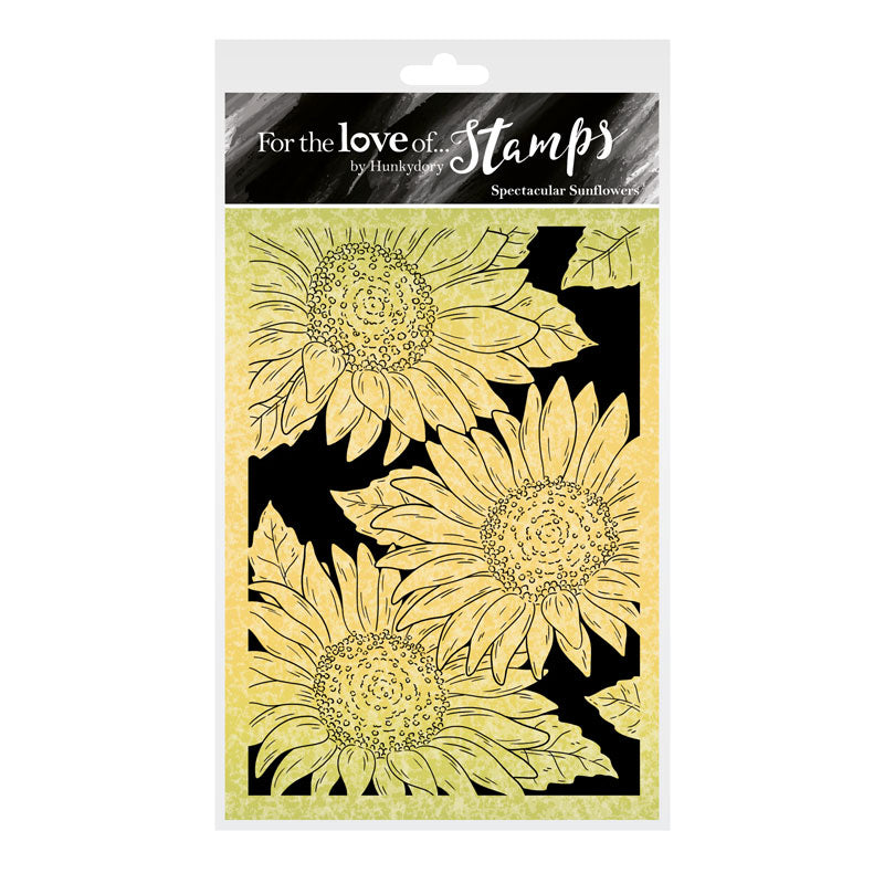 For The Love Of Stamps - Spectacular Sunflowers