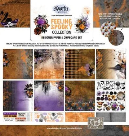 3Quarter Designs - Scrapbook Collection - Feeling Spooky