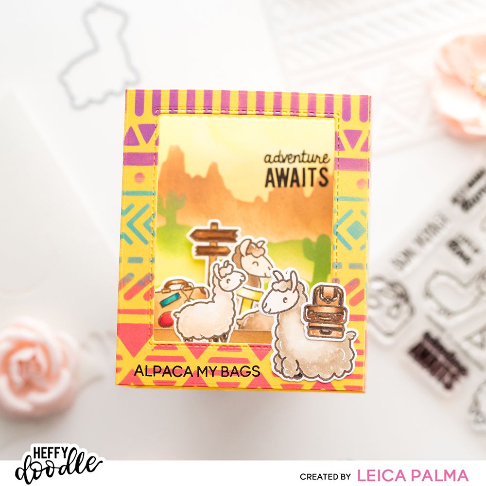 Llamazing Llamas Stamps