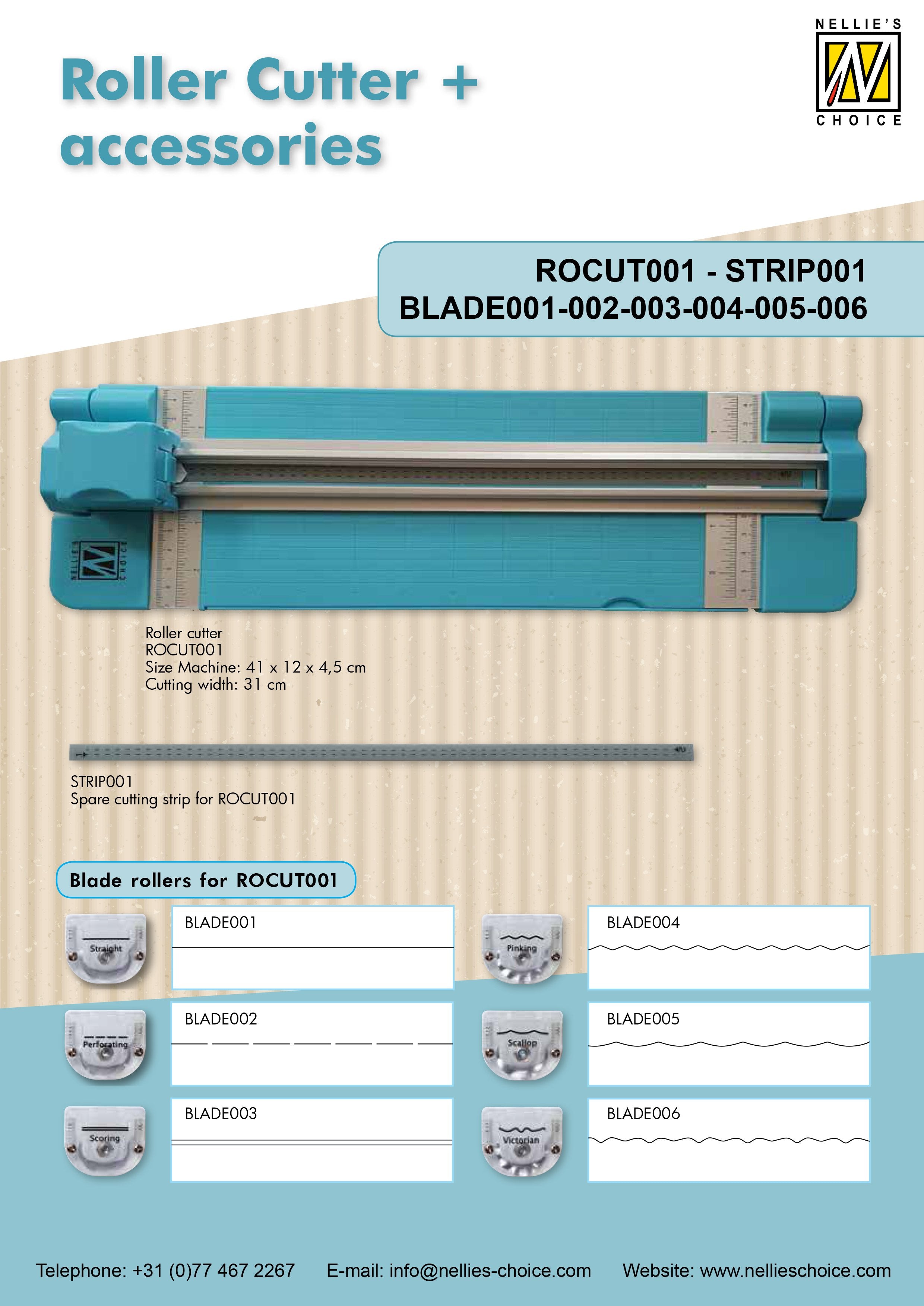 Replacement strip for ROCUT001