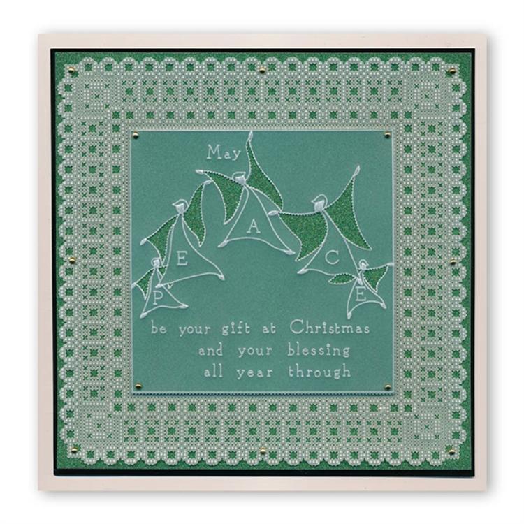 GROOVI Angels & Stars Plate - A5 Square