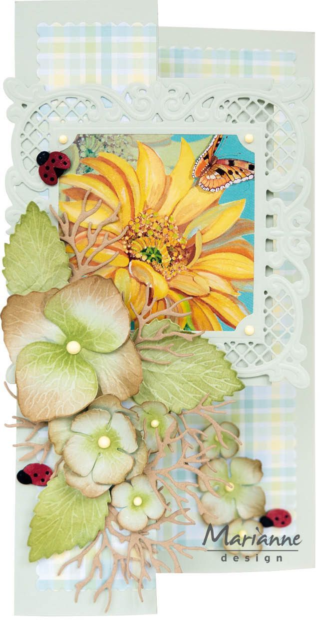 Gorgeous Flowers cutting sheet