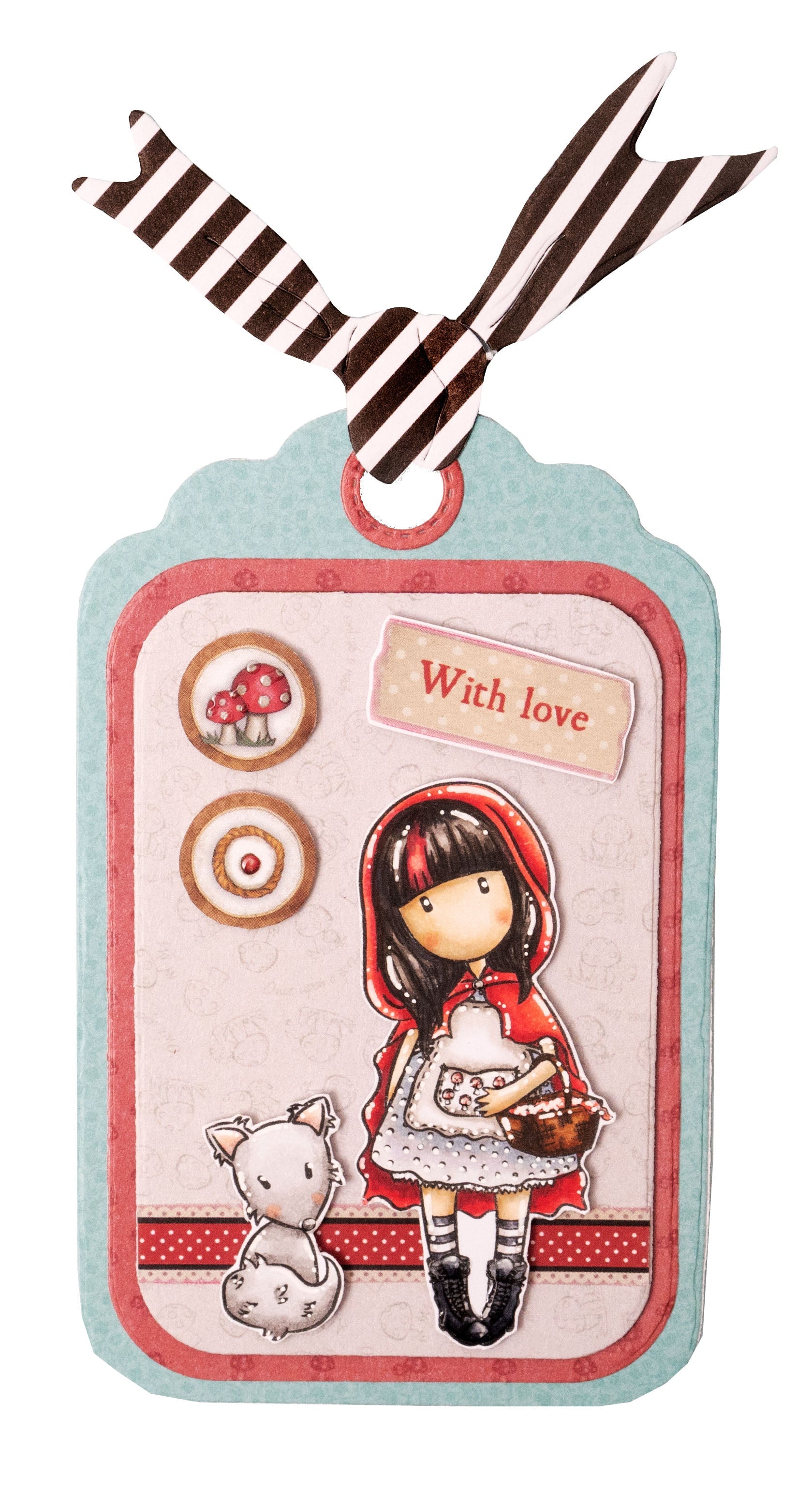 GOR Paper Set 5x2 Double-Sided Designs Gorjuss 203x203xmm 10 SH nr.19