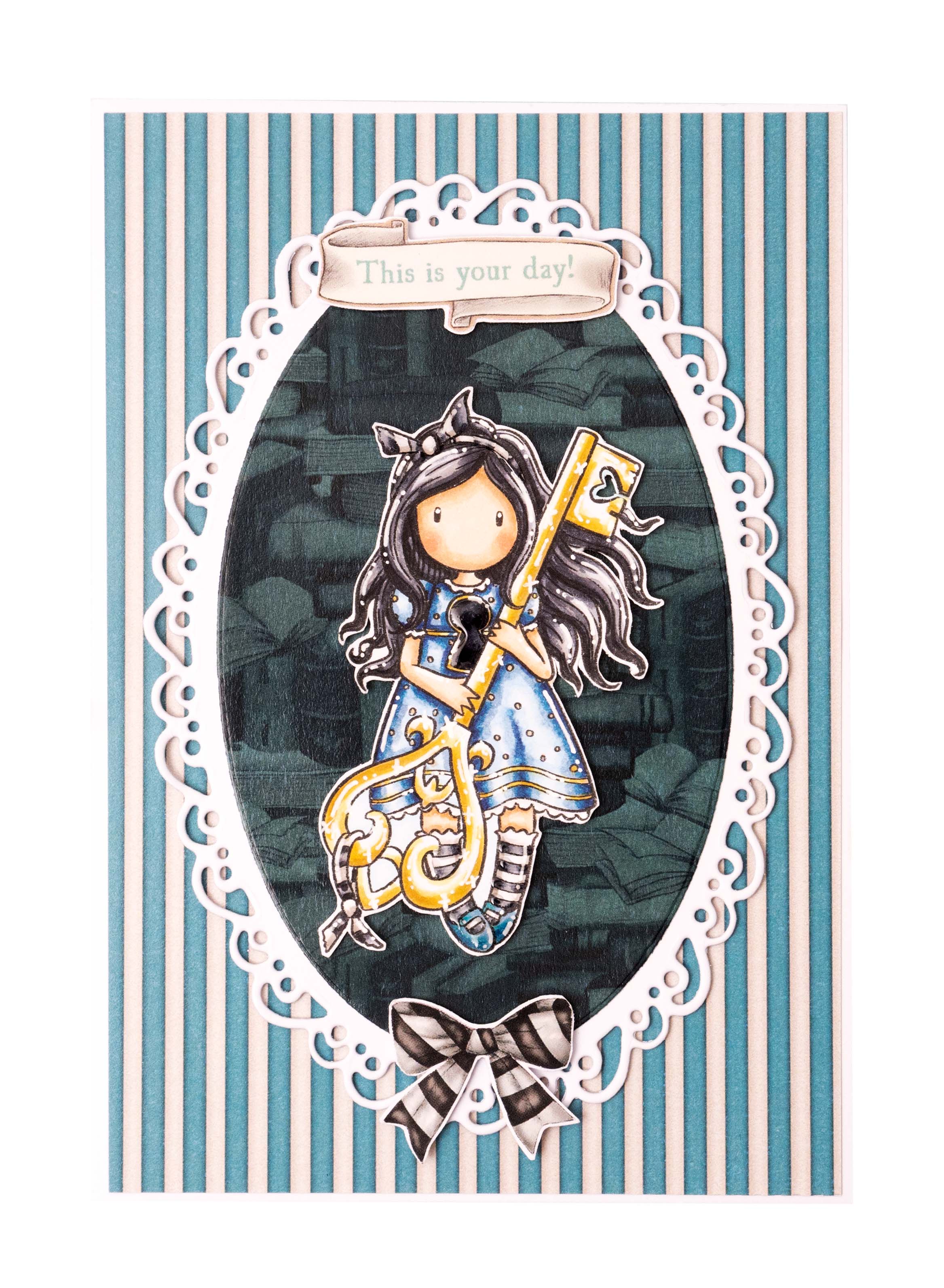 GOR Paper Set 5x2 Double-Sided Designs Gorjuss 203x203xmm 10 SH nr.19