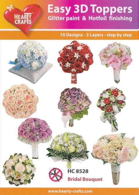 Easy 3-D - Bridal Bouquet (10 different designs)