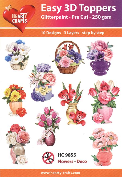 Easy 3D - Flowers-Deco