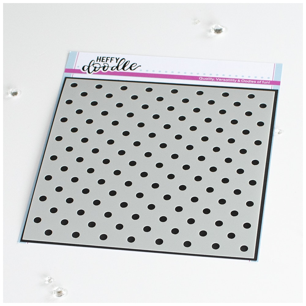 Let's Polka Stencil