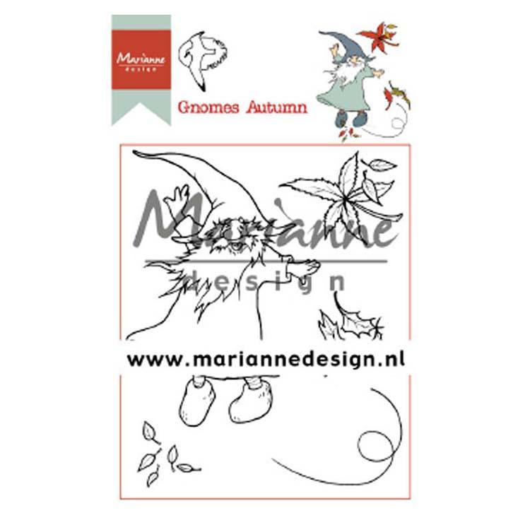 Marianne Design Clear Stamps Hetty's Gnomes Autumn