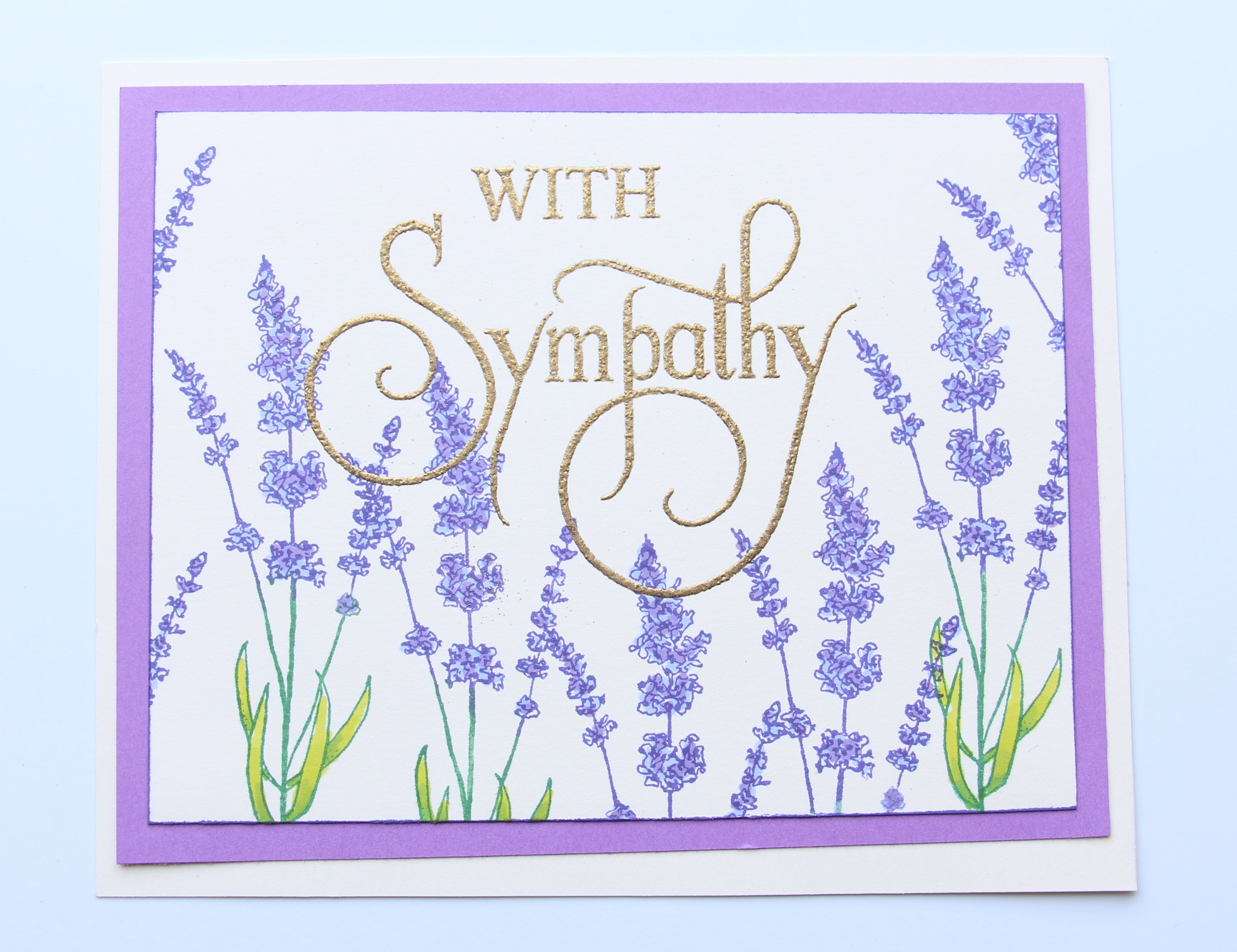 Frog's Whiskers Ink Stamp - Lavender