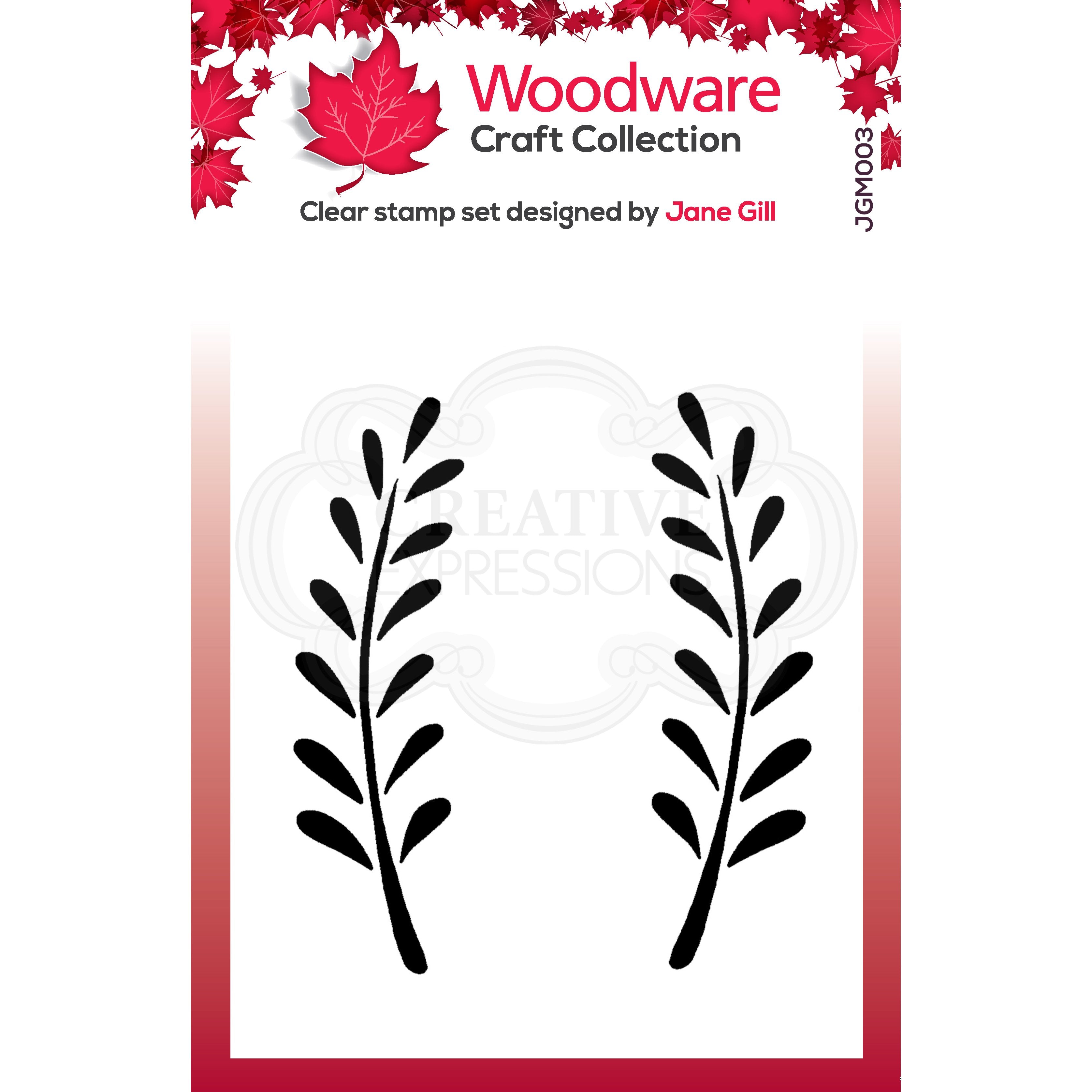 Woodware Clear Singles Anya Leaf