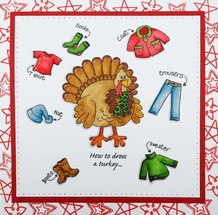 Woodware Clear Stamps - Turkey