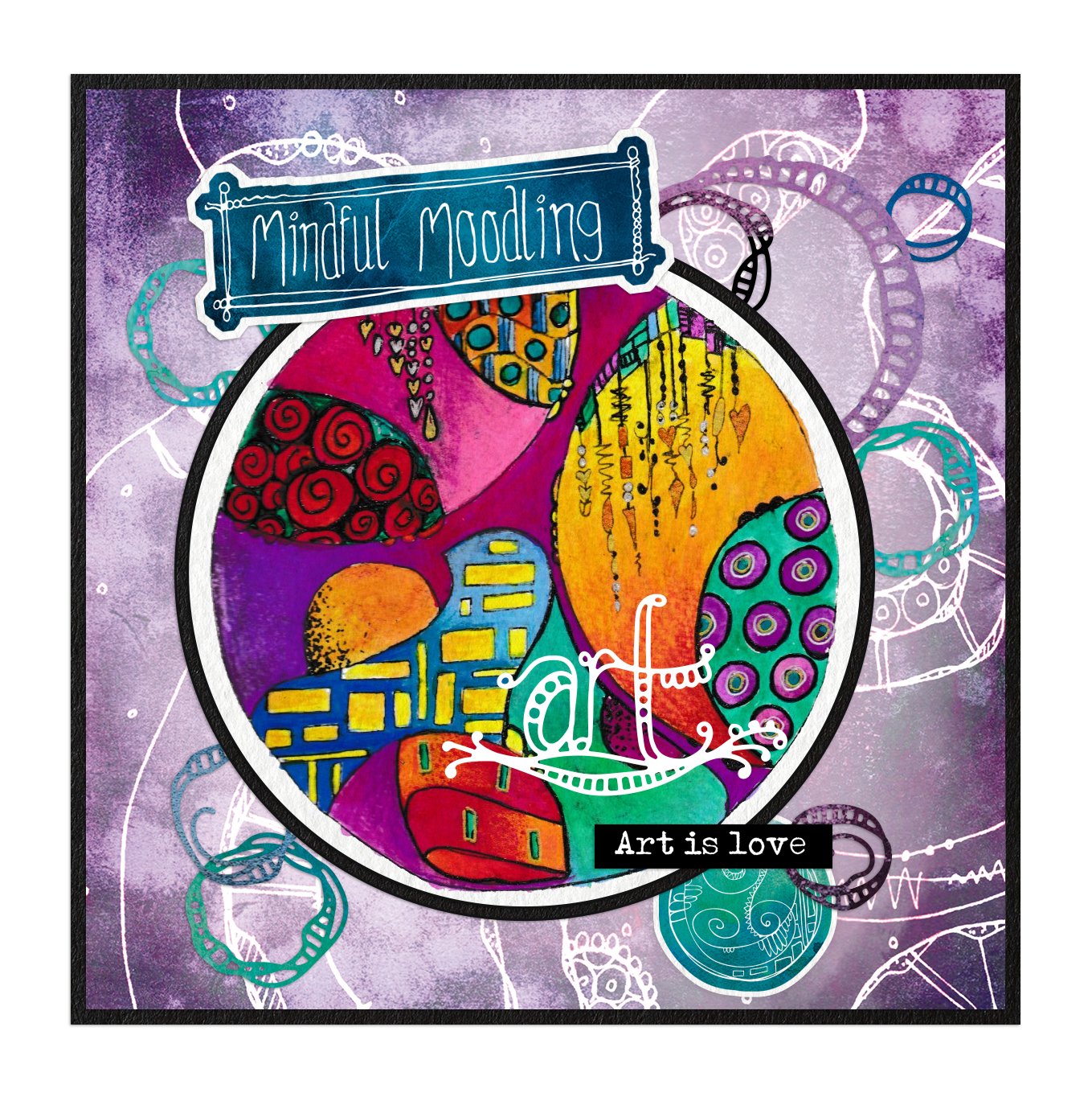 JL Cutting Die Elements Mindful Moodling 143x144mm nr.30