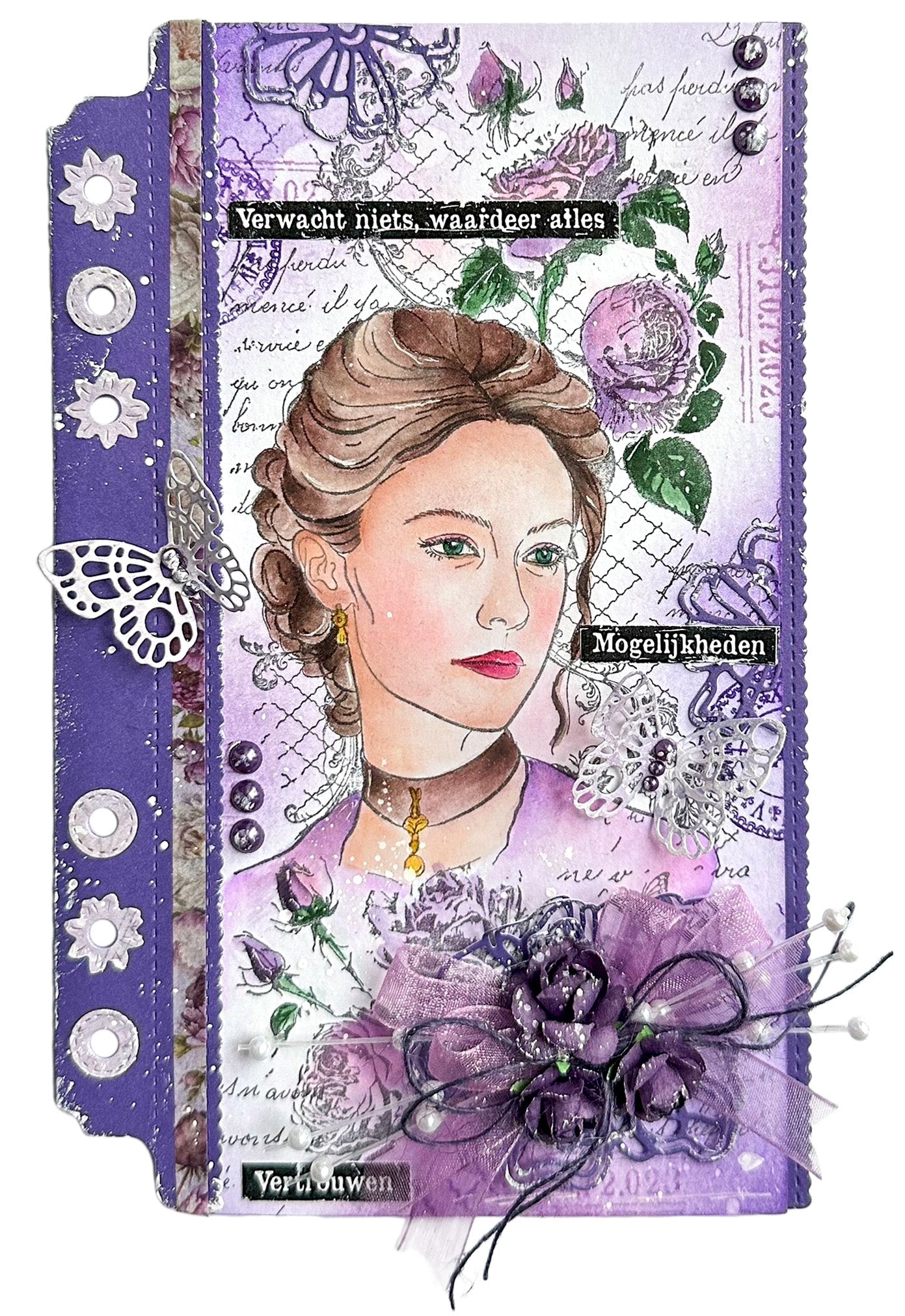 JMA Cutting Die Journal Elements Victorian Dreams 11 PC