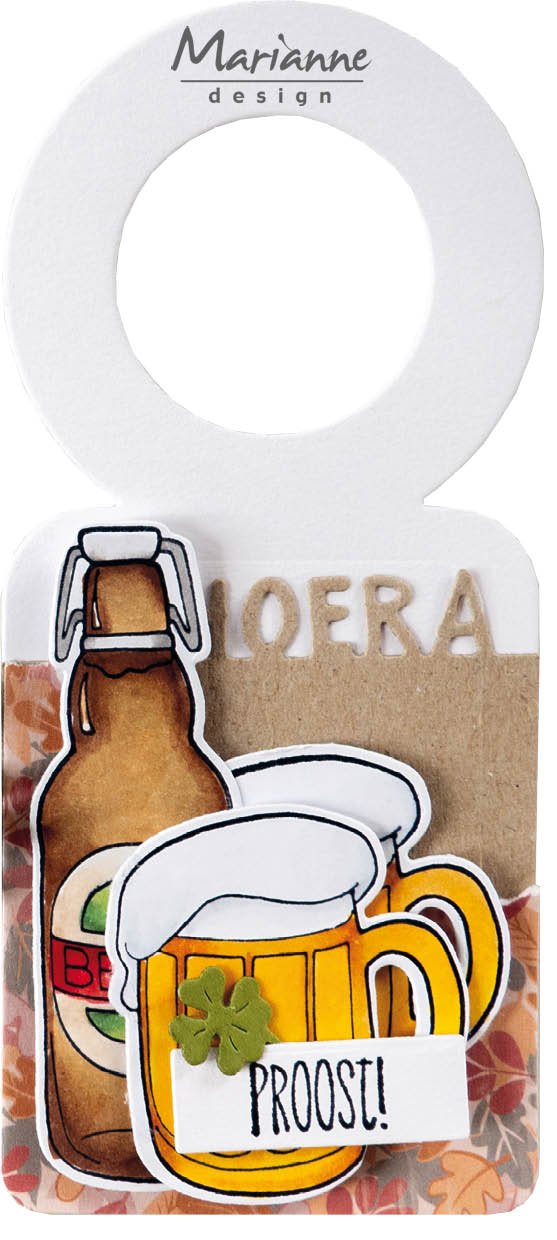 Marianne Design Stamp & Die Set - Hetty's Beer