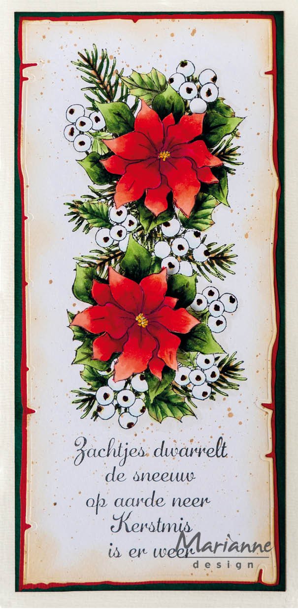 Marianne Design Art Stamps - Poinsettia