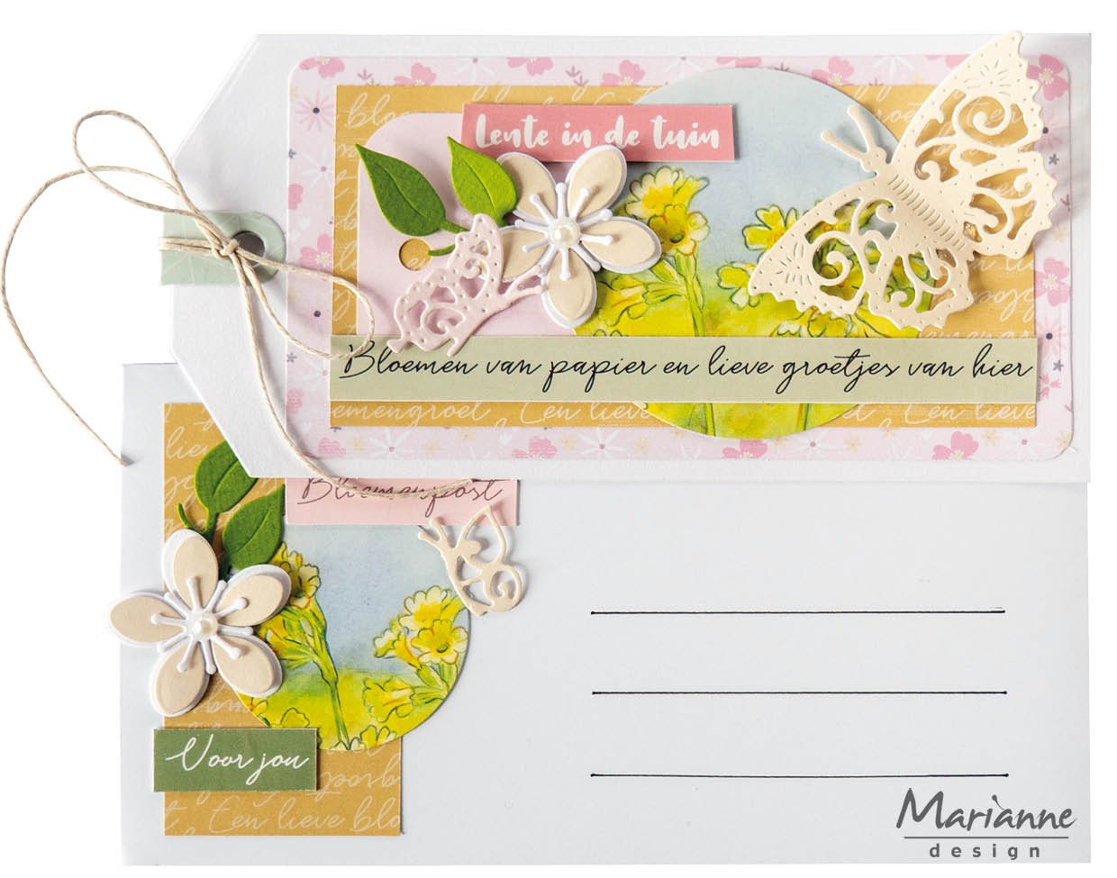 Marianne Design Collectables Die - Flowers By Marleen