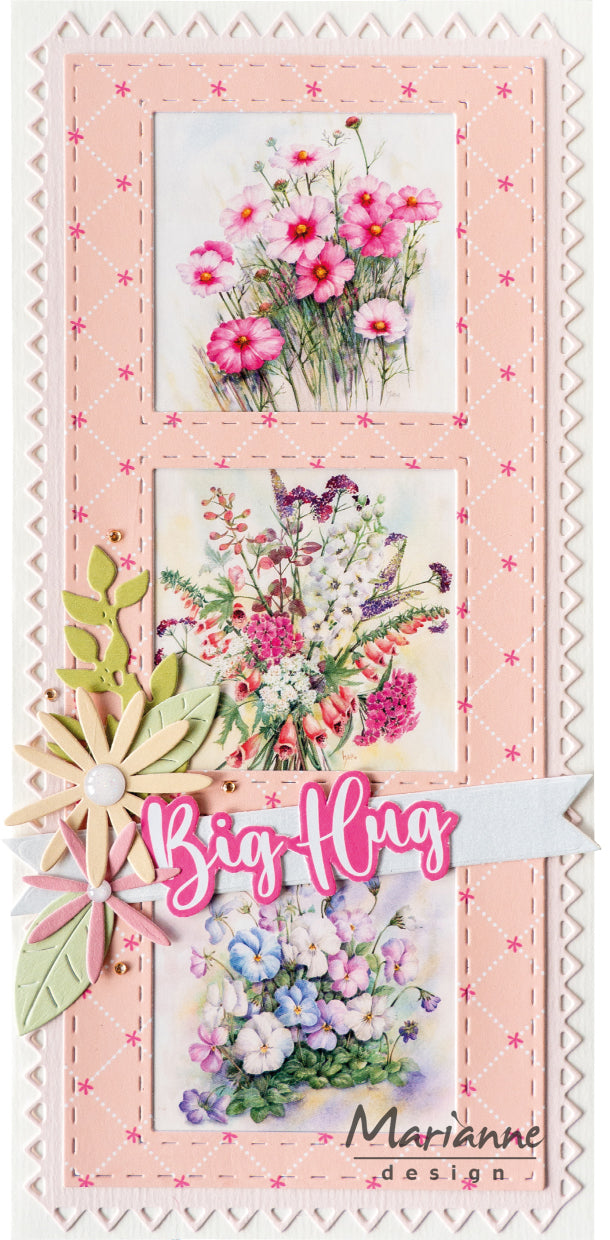 Marianne Design A4 Cutting Sheet - Mattie's Mini's - Bouquets