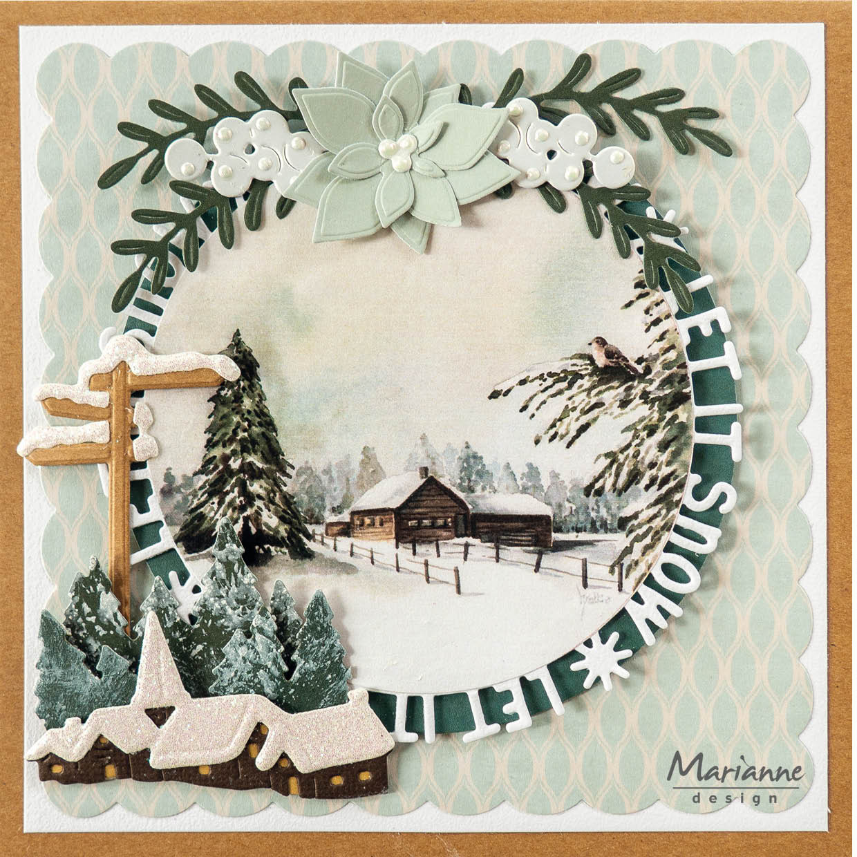 Marianne Design Creatables Die - Tiny's Snowy Village