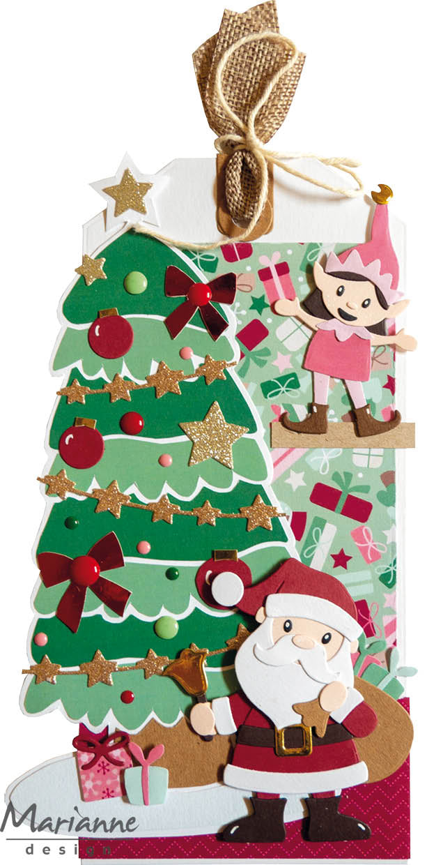 Marianne Design Collectables Die - Eline's Santa & Mrs Claus