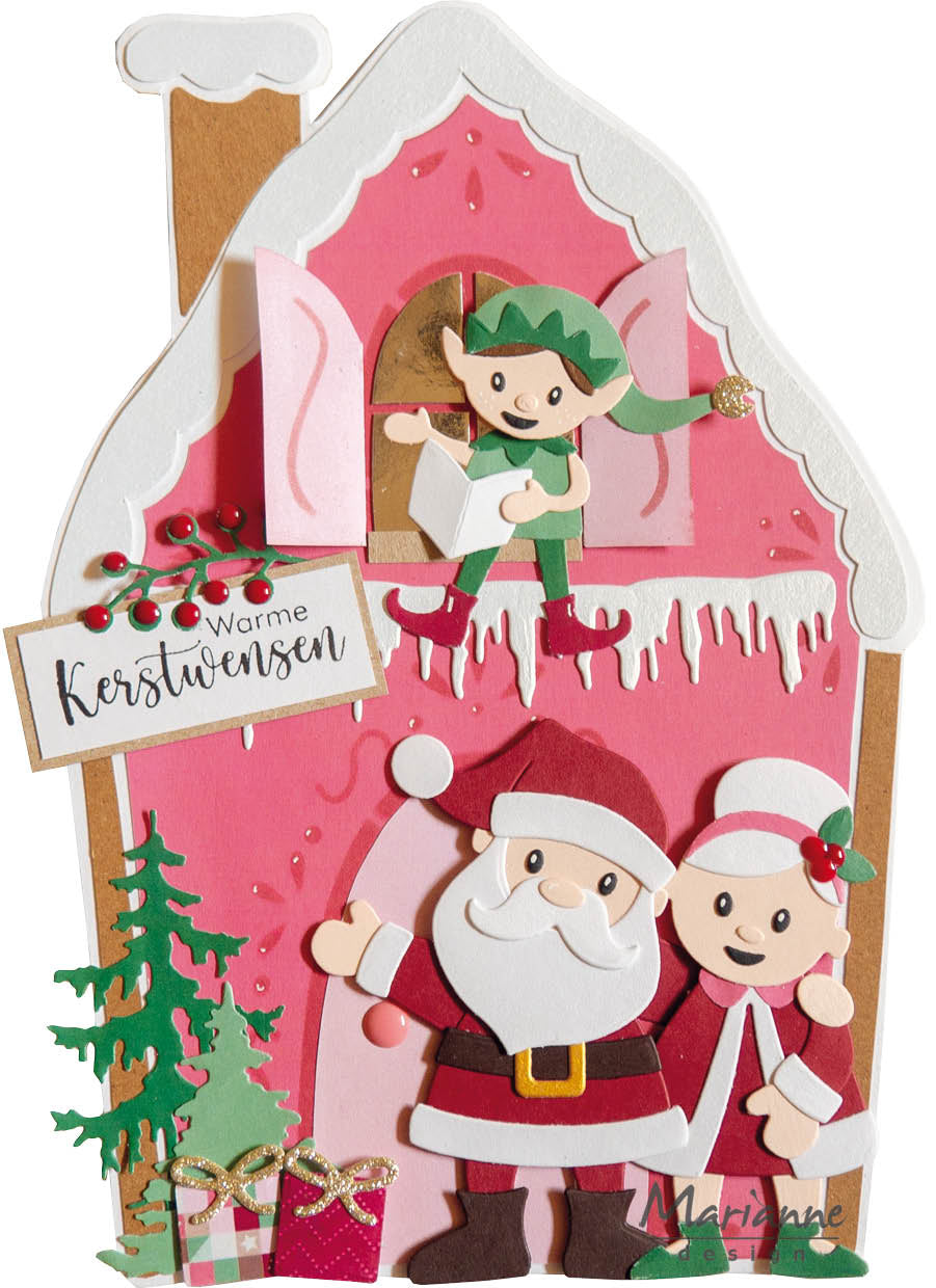 Marianne Design Collectables Die - Eline's Santa & Mrs Claus