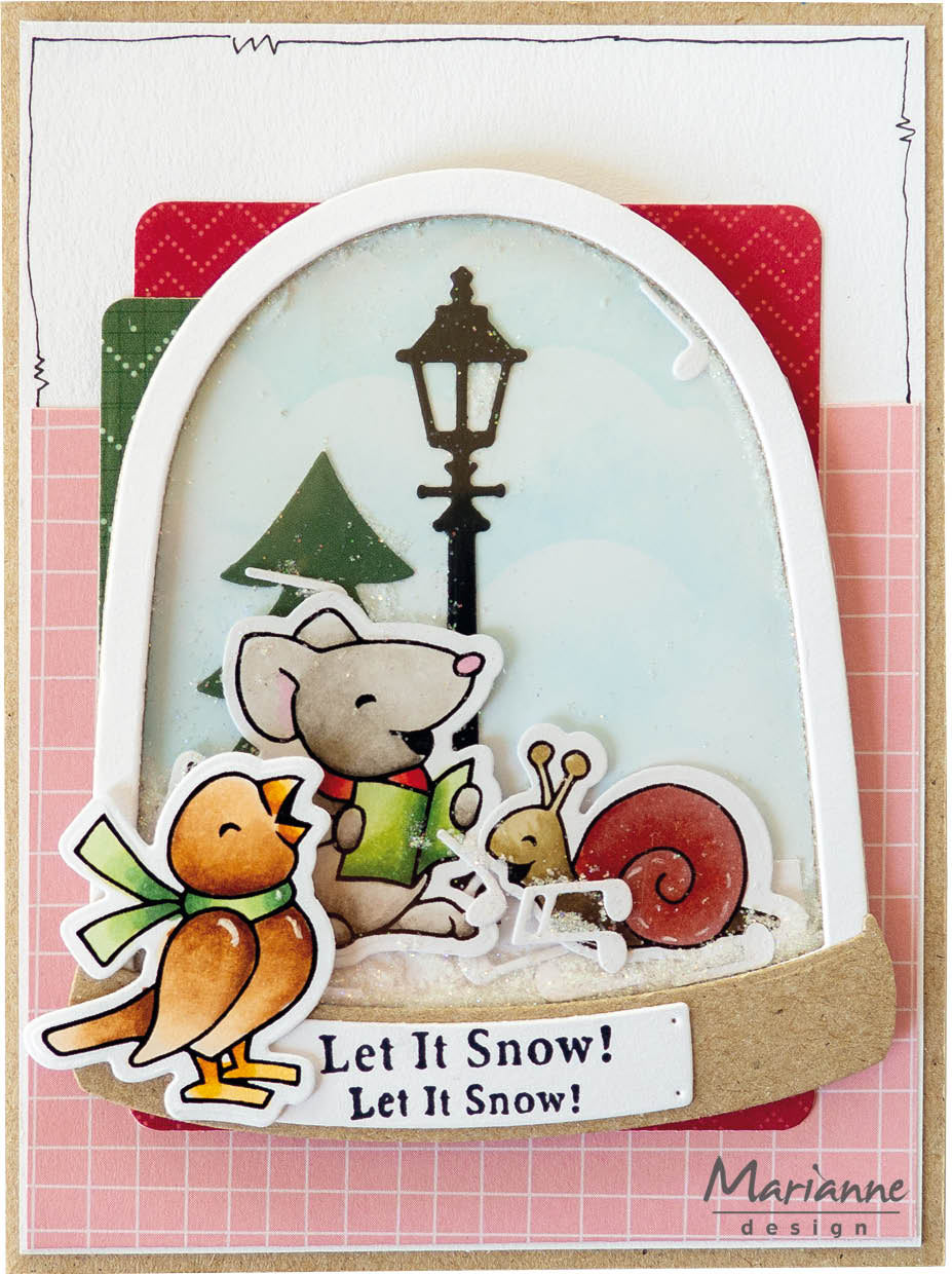 Marianne Design Shaker Windows - Snowglobe