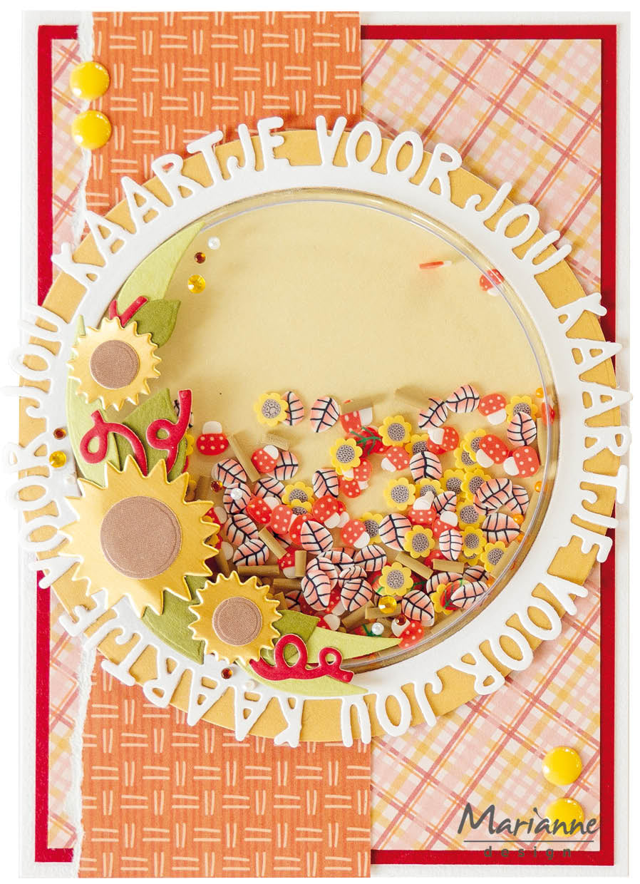 Marianne Design Enamel Dots - Duotone Yellow