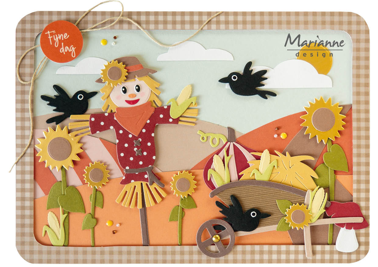 Marianne Design Craft Stencil - Diorama By Marleen