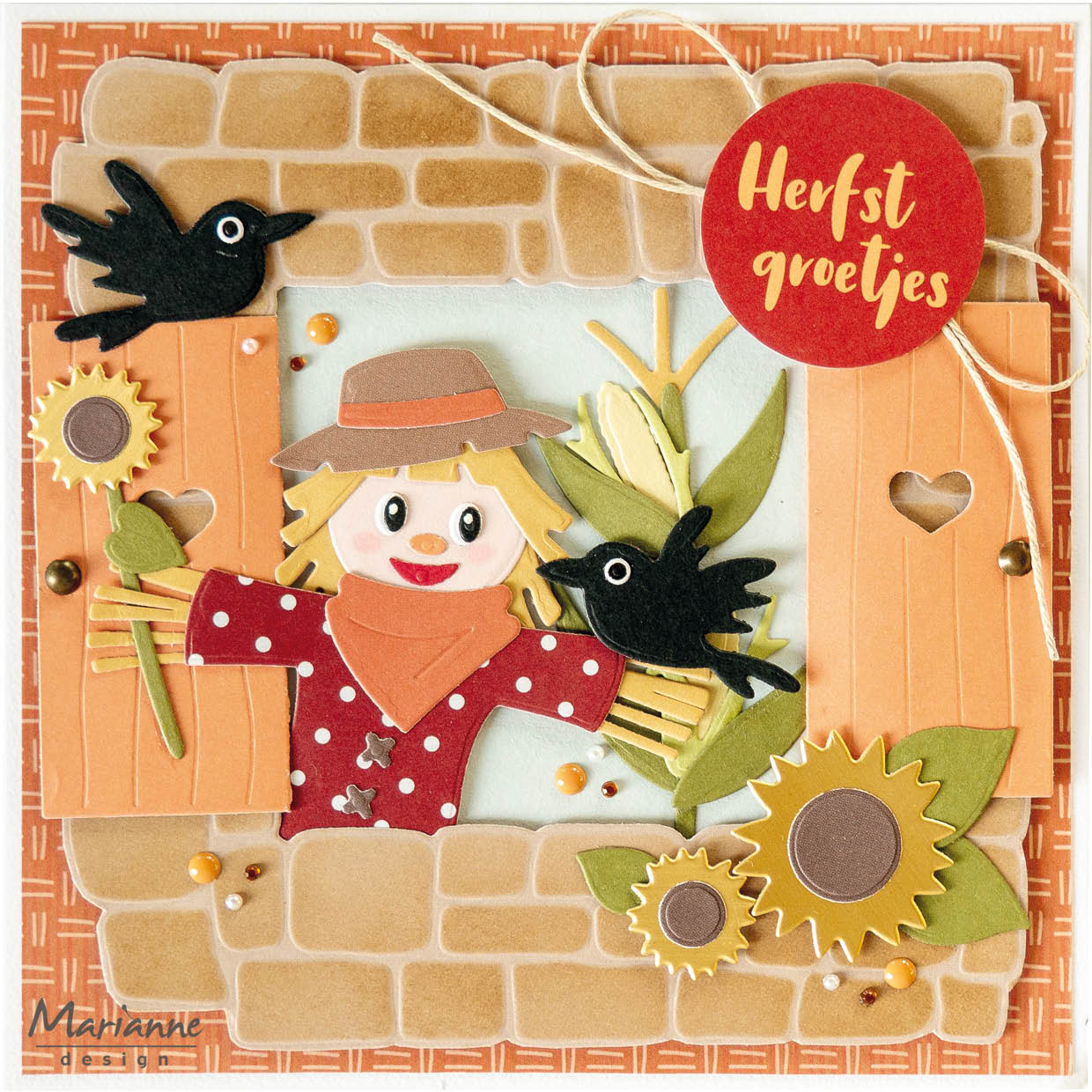 Marianne Design Collectables Die - Scarecrow By Marleen