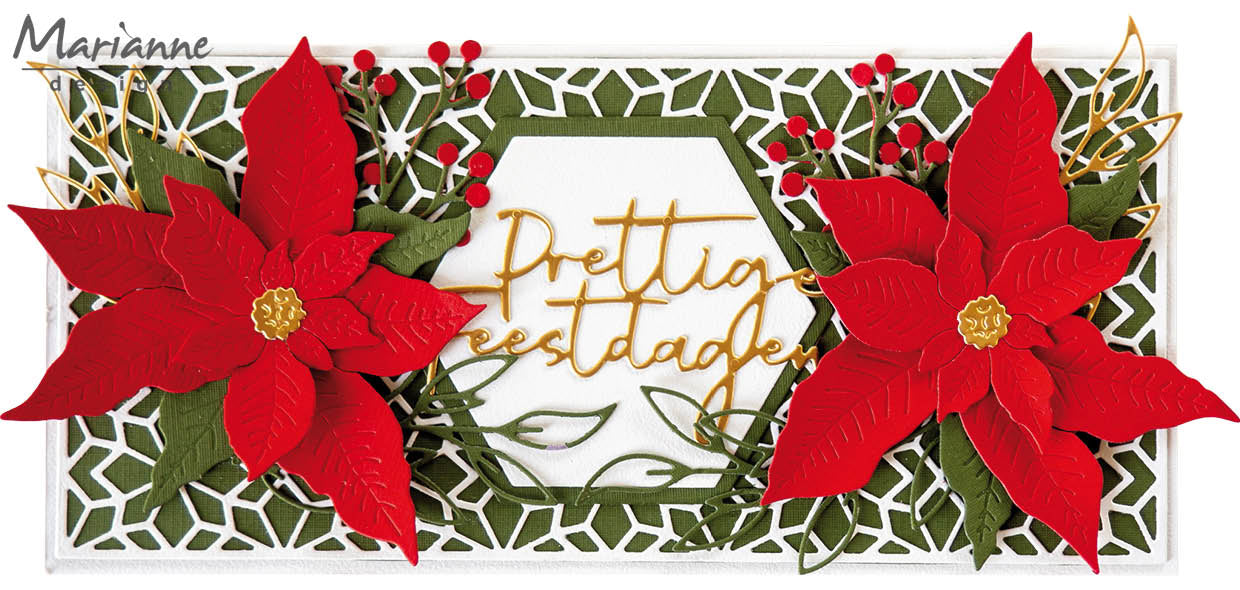 Marianne Design Creatables Die - Tiny's Poinsettia