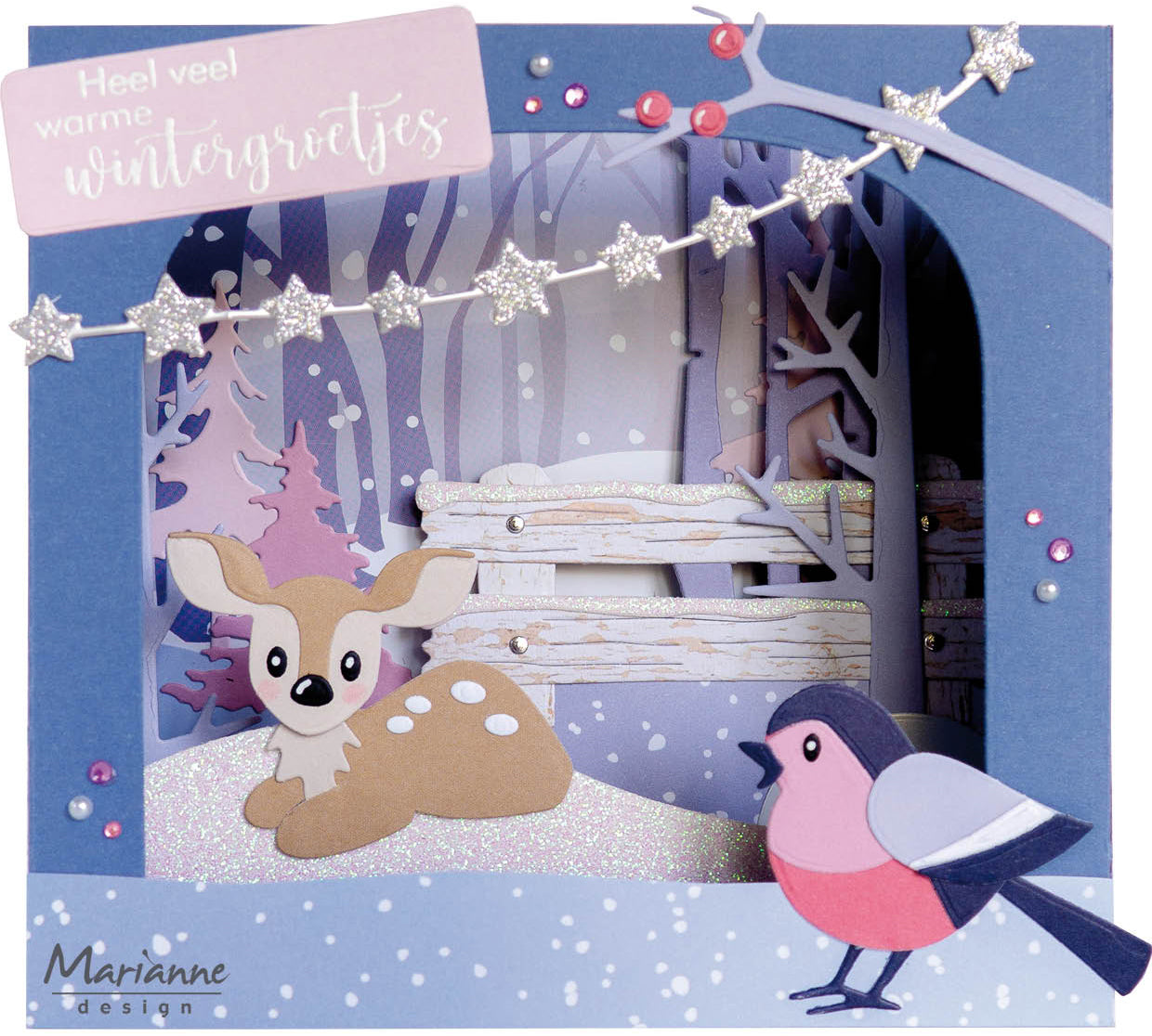 Marianne Design Craftables Die - Box Card Small