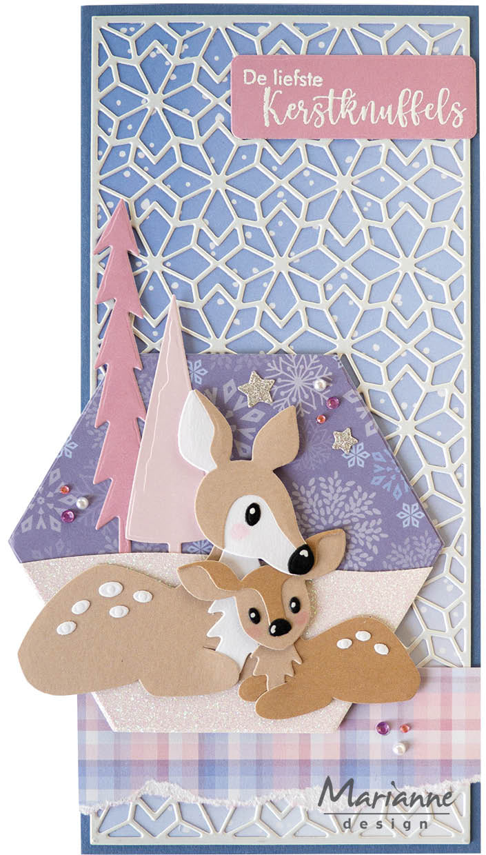 Marianne Design Collectables Die - Eline's Deer Family