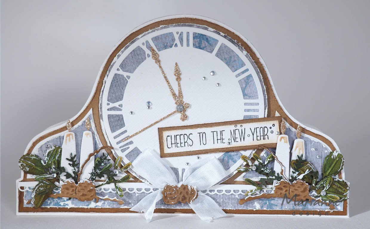 Craft Stencil Clock