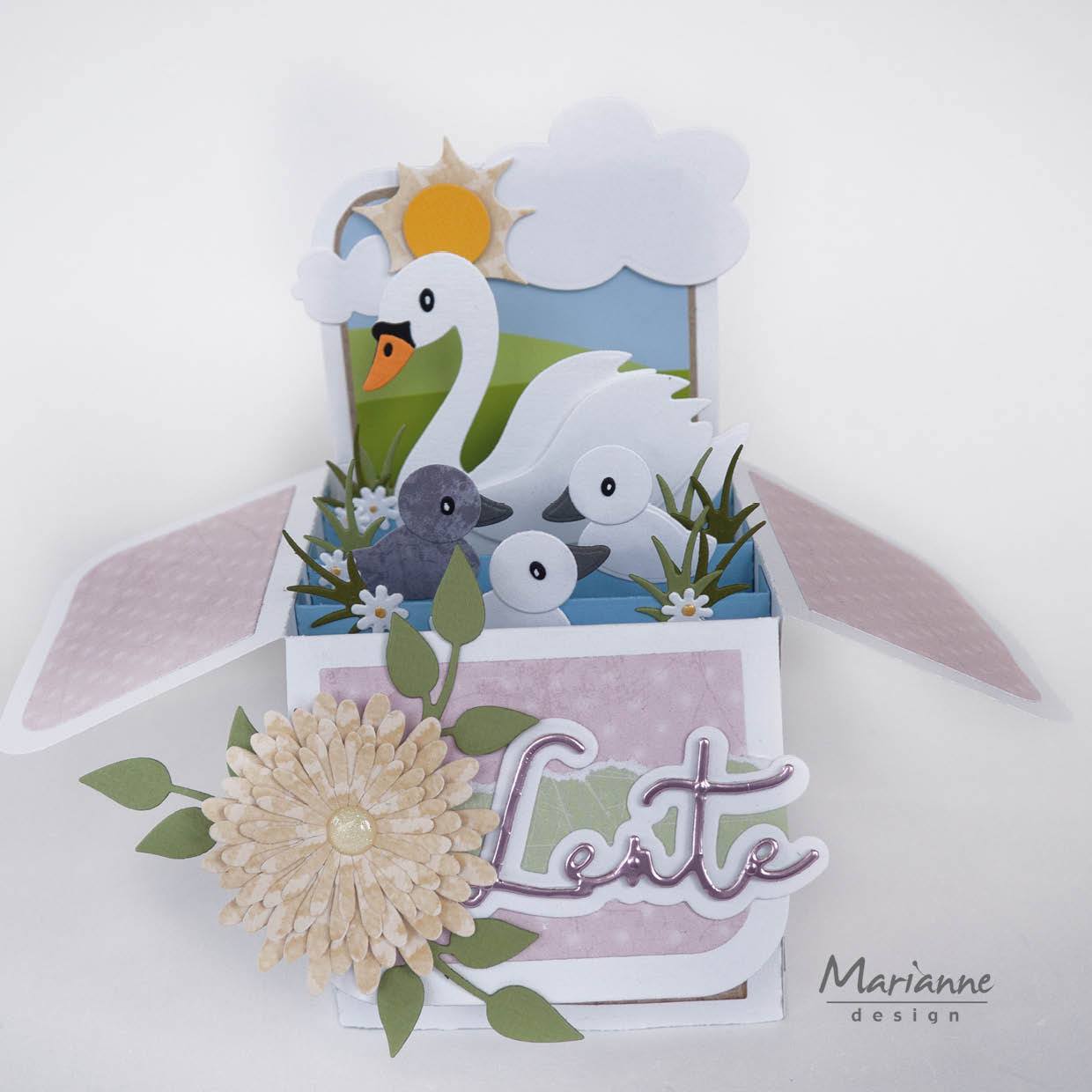 Craftables Punch Die Daisies Die