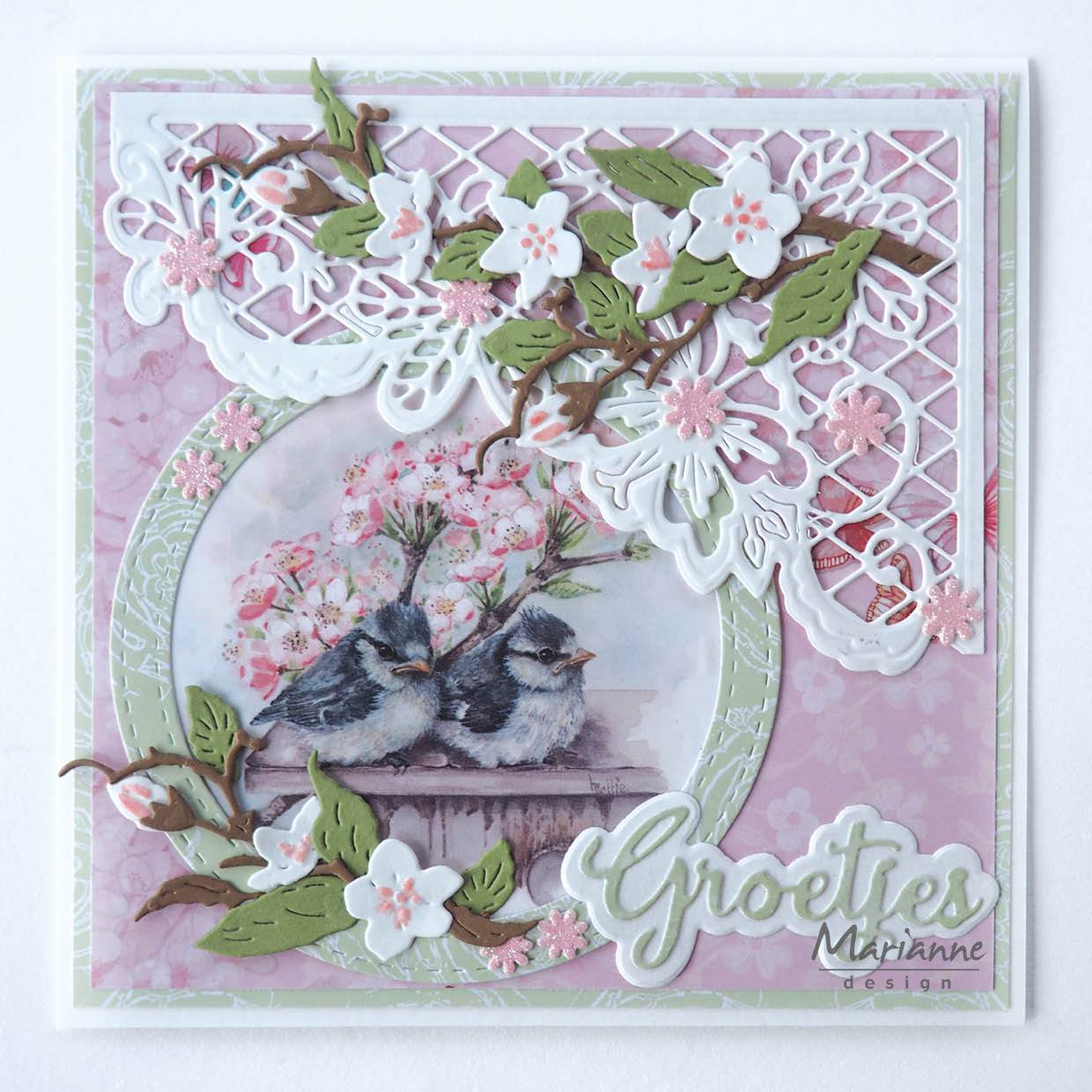 Craftables Punch Die Daisies Die