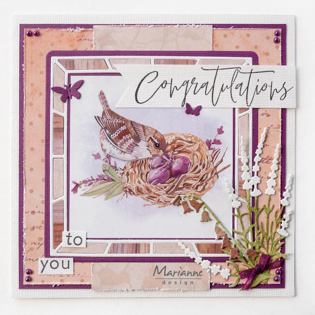 Creatables Lavender Square Die