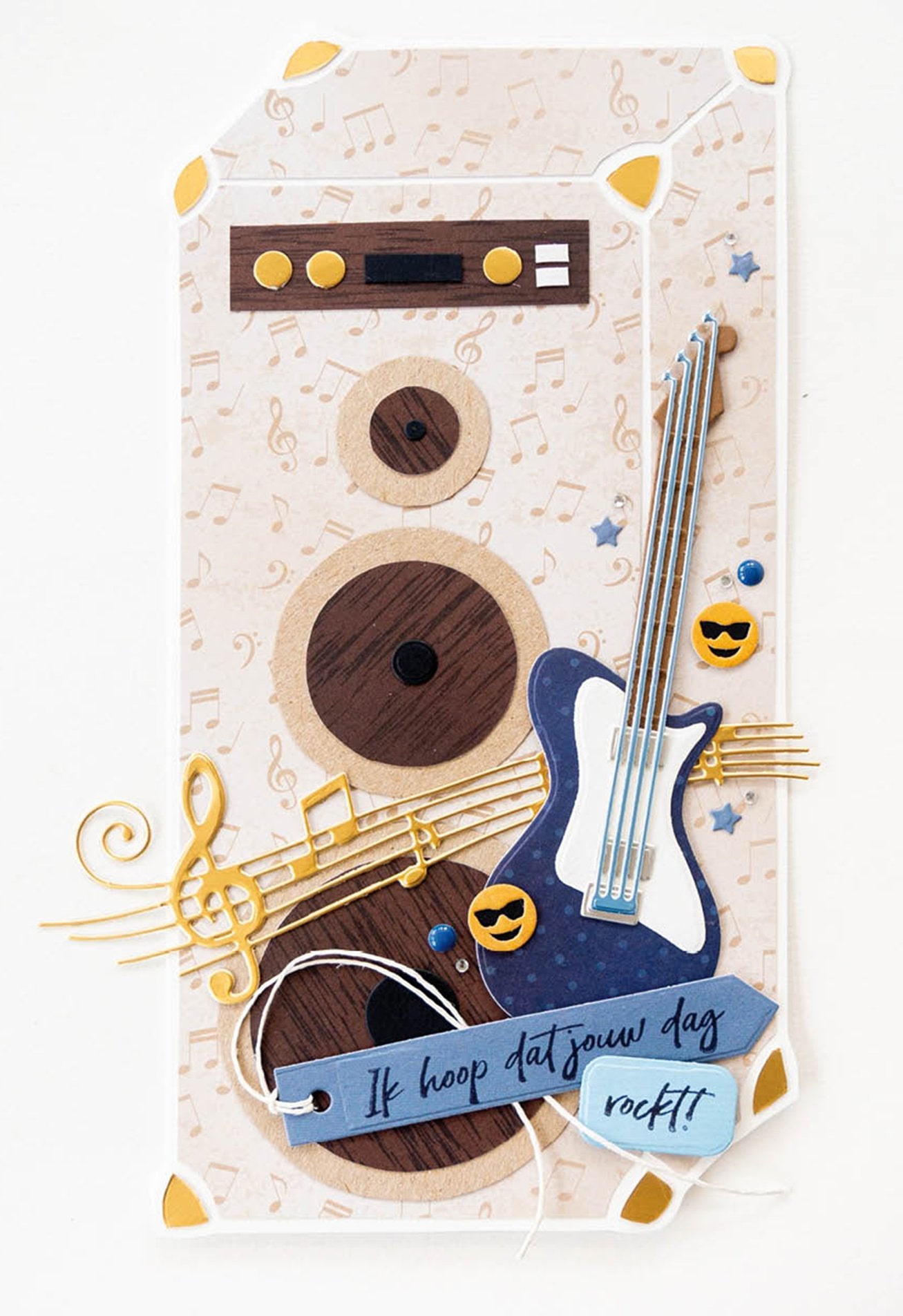 Music Speaker by Marleen Craft Stencil